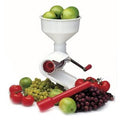 White Food Strainer and Sauce Maker O332425