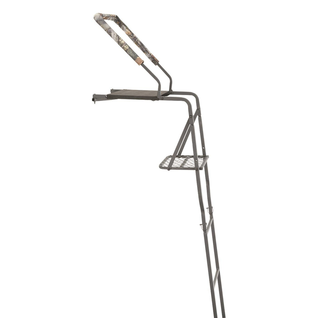 15' Hunting Ladder Tree Stand with Shooting Rail N16031