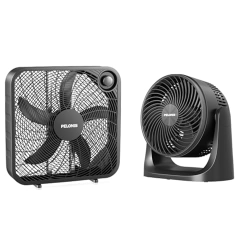 20 Inch Box Fan & 3 Speed Table Fan G782