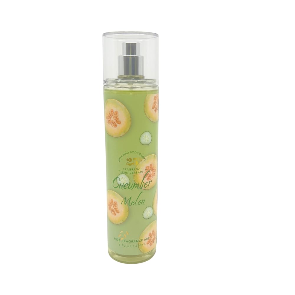 Cucumber Melon Fine Fragrance Mist 8 fl oz Pack of 3 X723