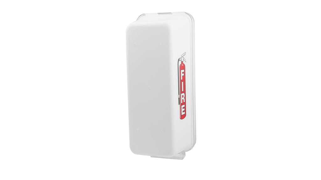 White Surface-Mounted Fire Extinguisher Cabinet D700748