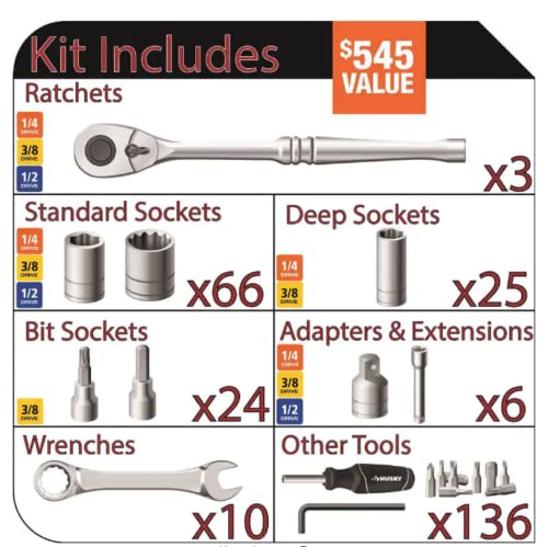 270-piece Mechanics Tool Set K696