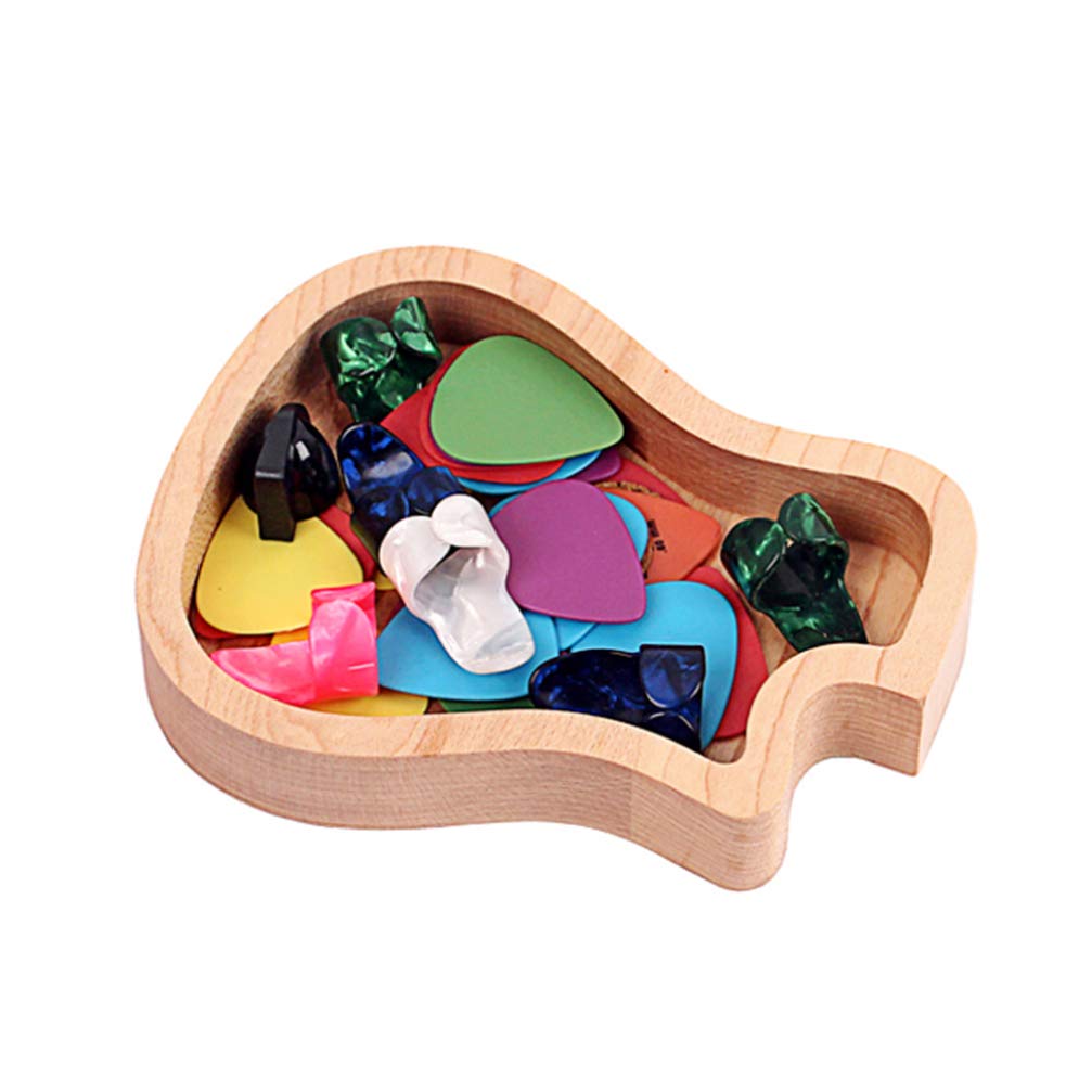 Wood Guitar Picks Box O11271