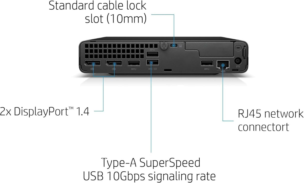 Mini Desktop PC, Intel Core i5-10500T, 16GB RAM, 256GB SSD G5904