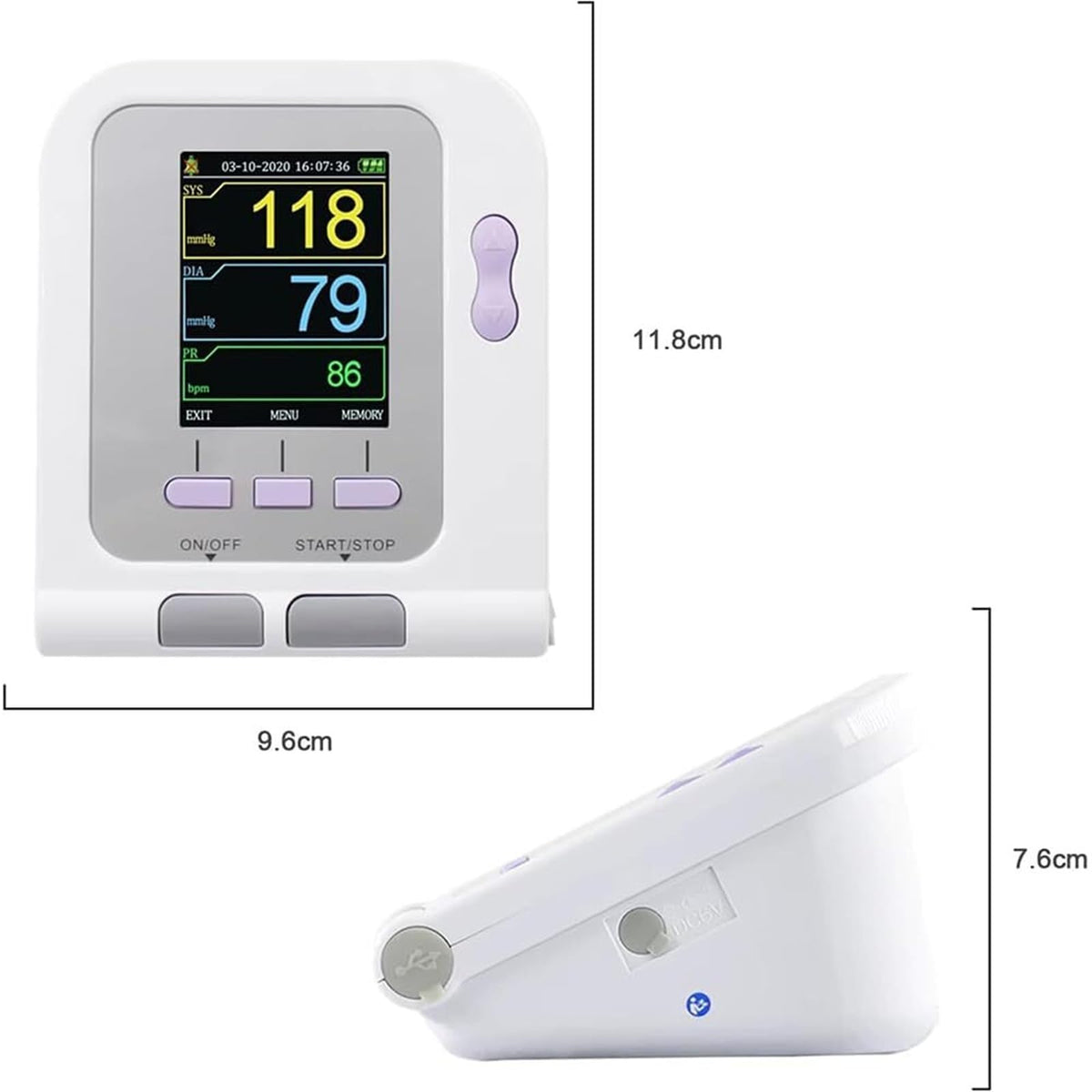Pet Blood Pressure Monitor with 3 Cuffs H1706