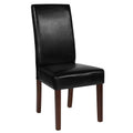Black LeatherSoft Parsons Dining Chair G399953