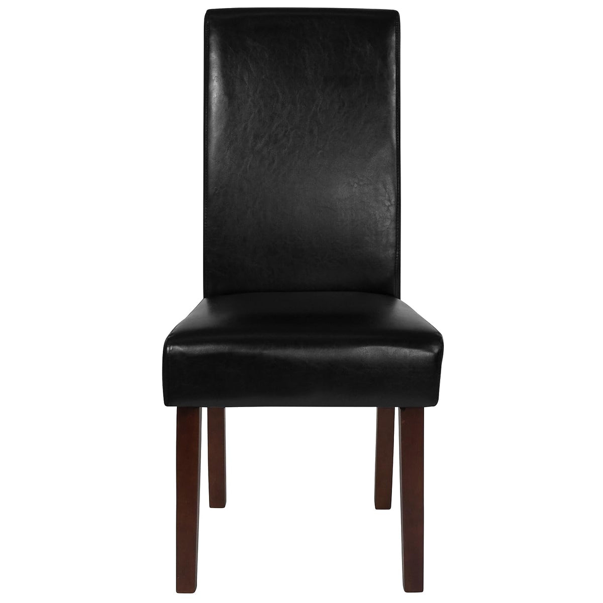 Black LeatherSoft Parsons Dining Chair G399953