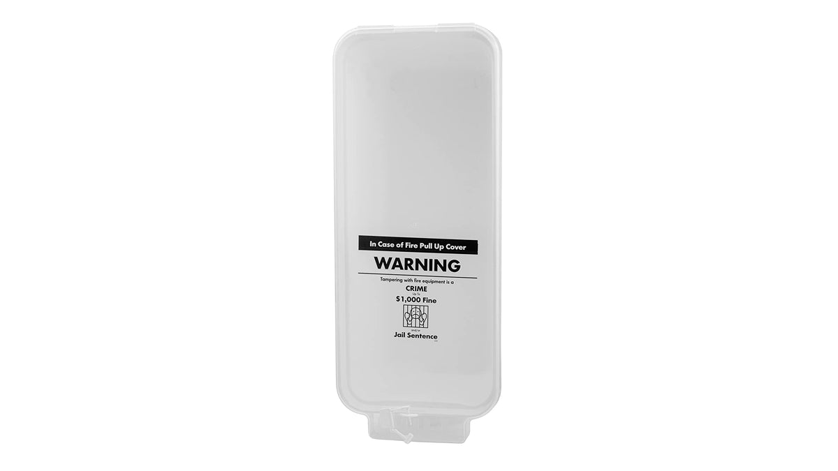 White Surface-Mounted Fire Extinguisher Cabinet D700748