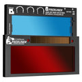 Red Shade 5-13 Auto Darkening Welding Lens 2x4-1/4 T692902