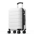 20 Inch White Hard Shell Carry on Luggage B922583