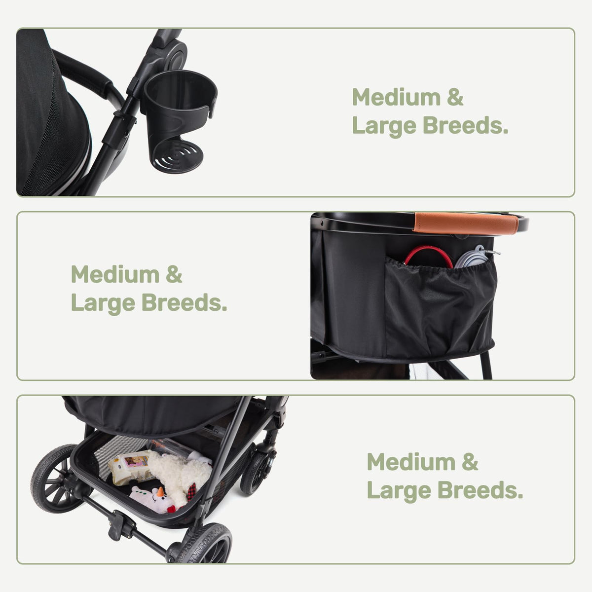 3-in-1 Dog Stroller D75450