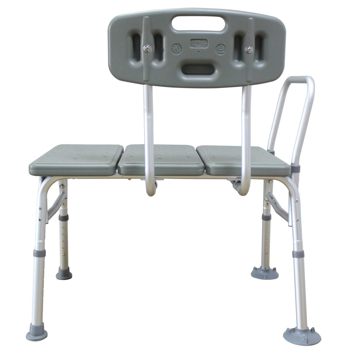 Bathtub Transfer Bench Bath Chair with Back and Handle J774585