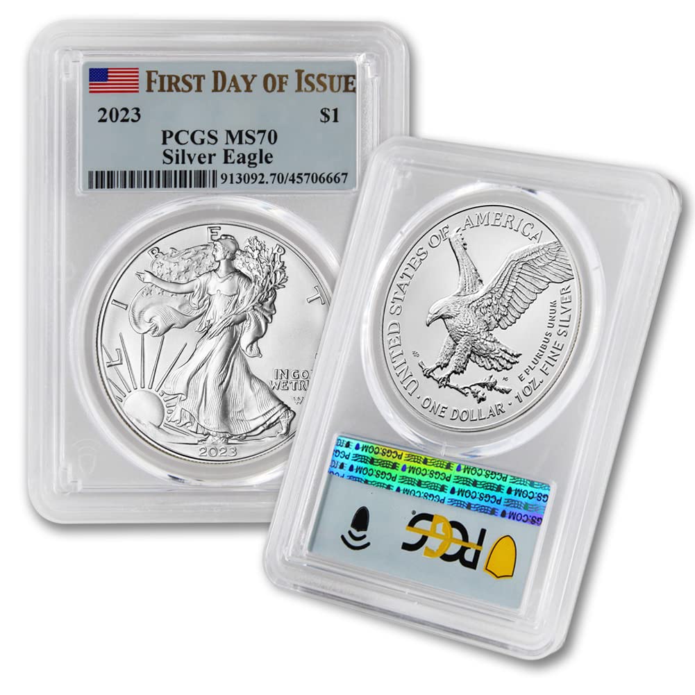 1 oz American Silver Eagle Coin MS-70 N172