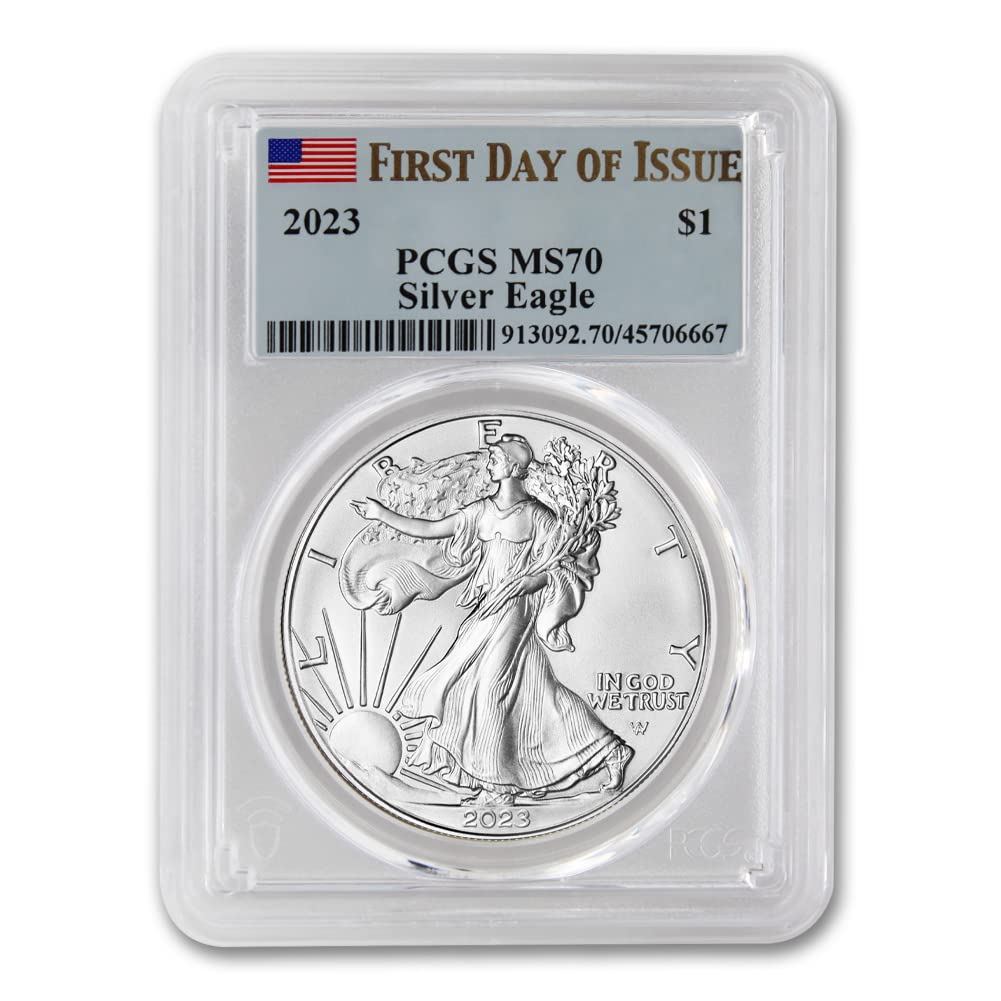 1 oz American Silver Eagle Coin MS-70 N172