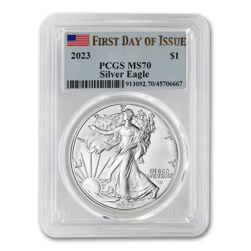 1 oz American Silver Eagle Coin MS-70 N172