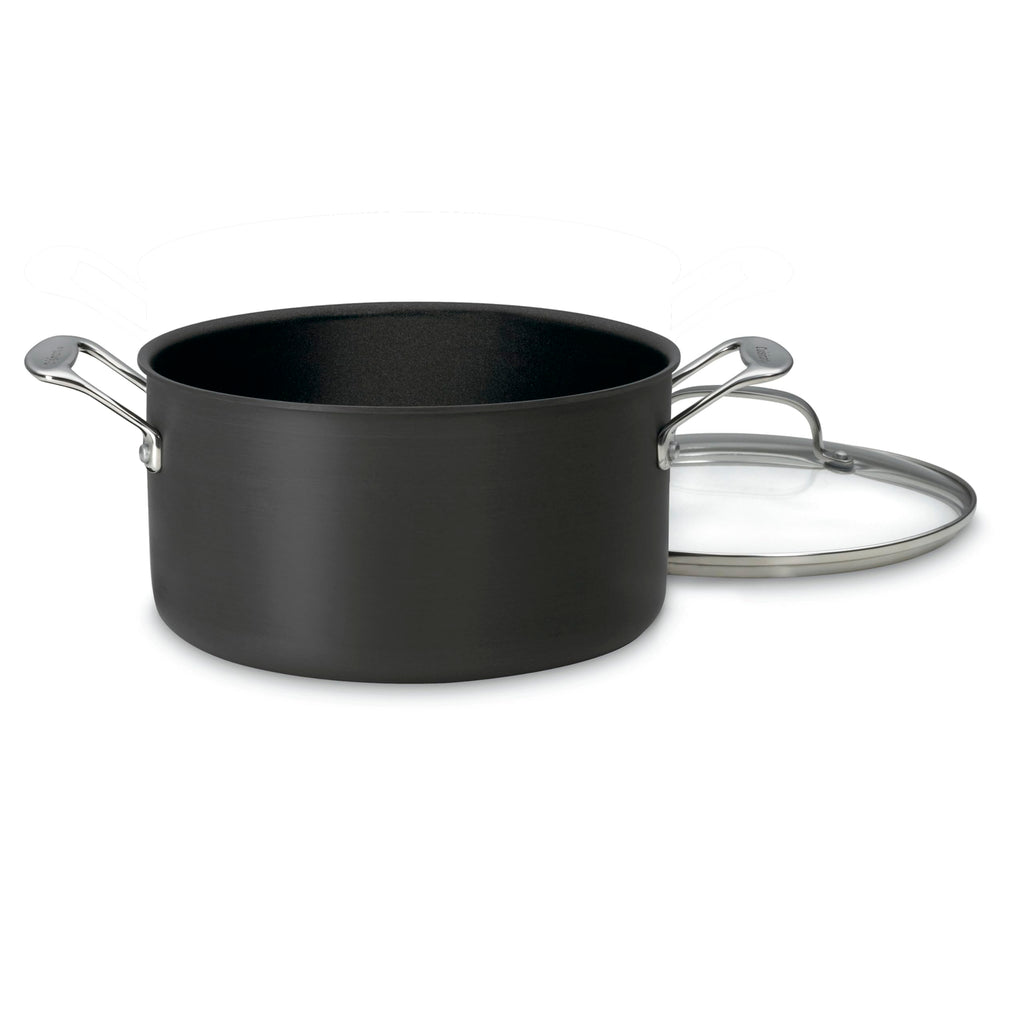 6-Quart Nonstick Hard-Anodized Stockpot with Cover Q26445