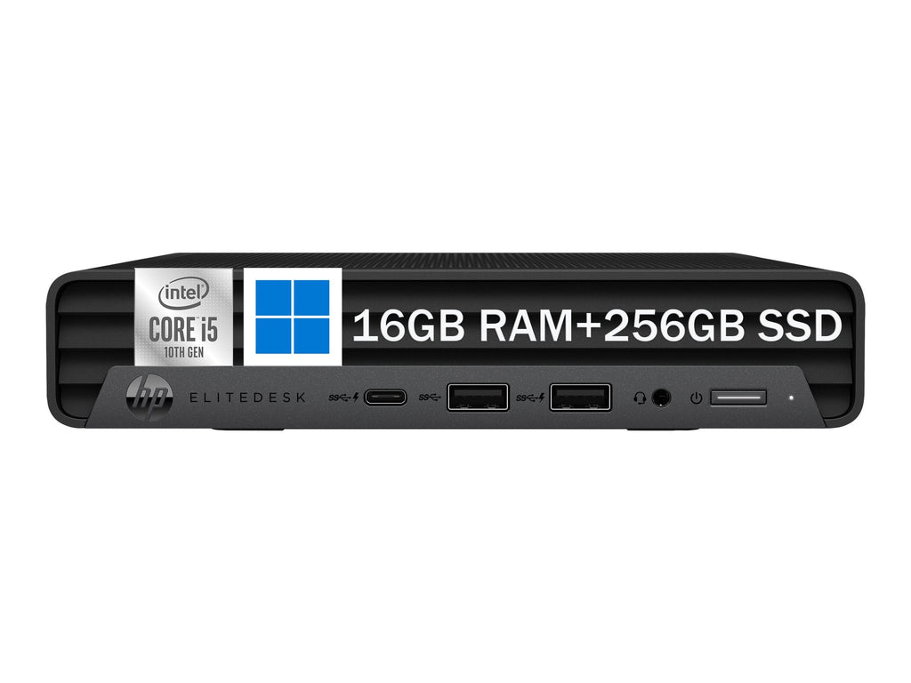 Mini Desktop PC, Intel Core i5-10500T, 16GB RAM, 256GB SSD G5904