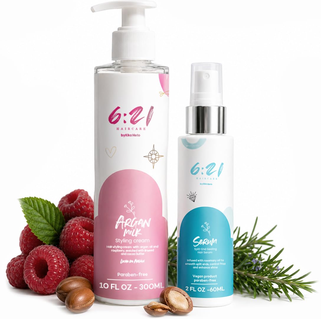 Argan Repair Leave-In Conditioner + Anti-Frizz Serum J1517