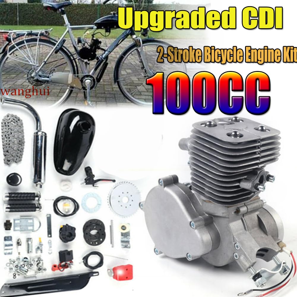 100cc 2-Stroke Bicycle Engine Kit with 44 Tooth Sprocket K560