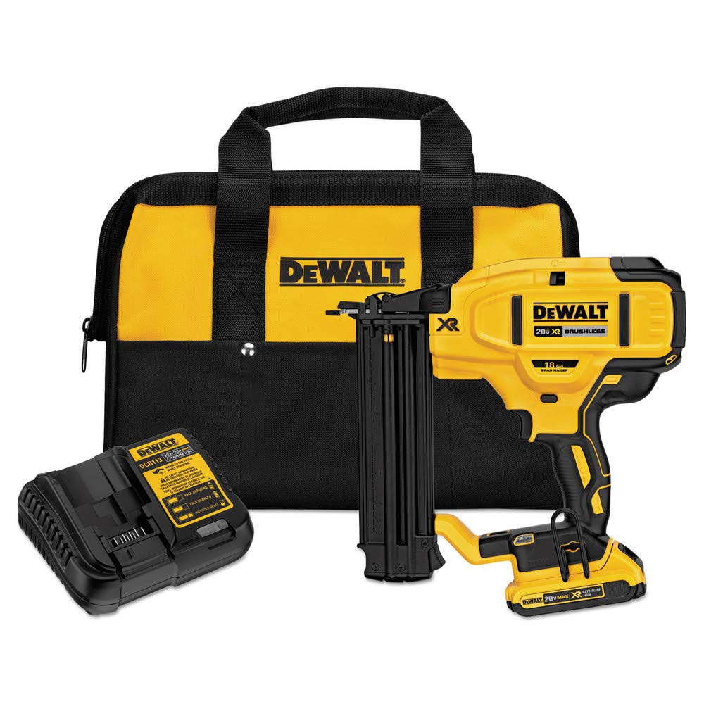 20V MAX Cordless Brad Nailer Kit 18GA M918
