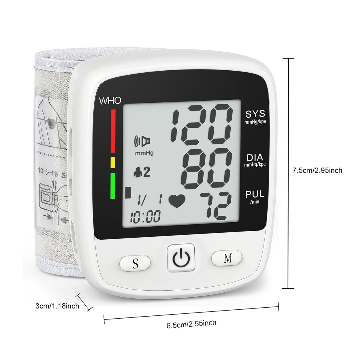 Blood Pressure Monitor Wrist W1387