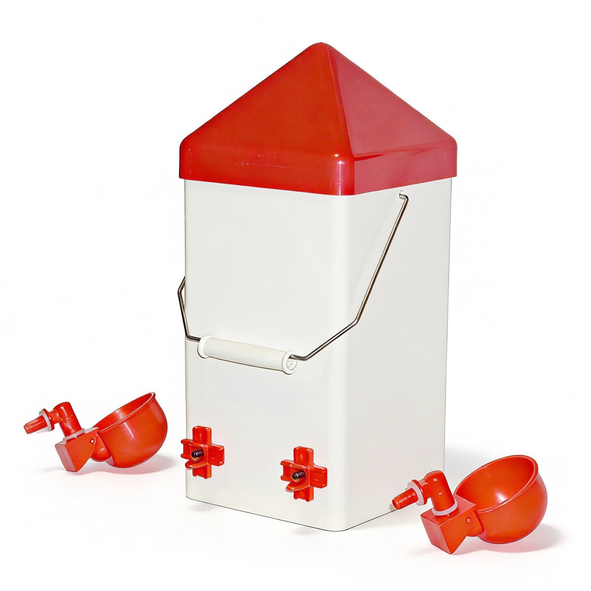 PVC Hanging Chicken Waterer with Hook, 1 Gal A10934