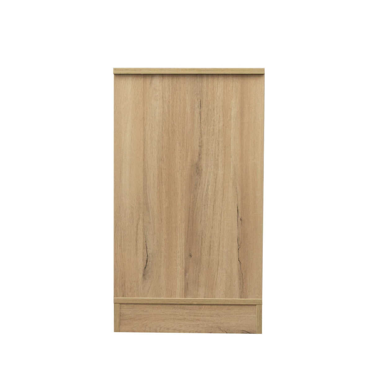 Sliding Barn Door Wood TV Stand with Adjustable Shelves V24498