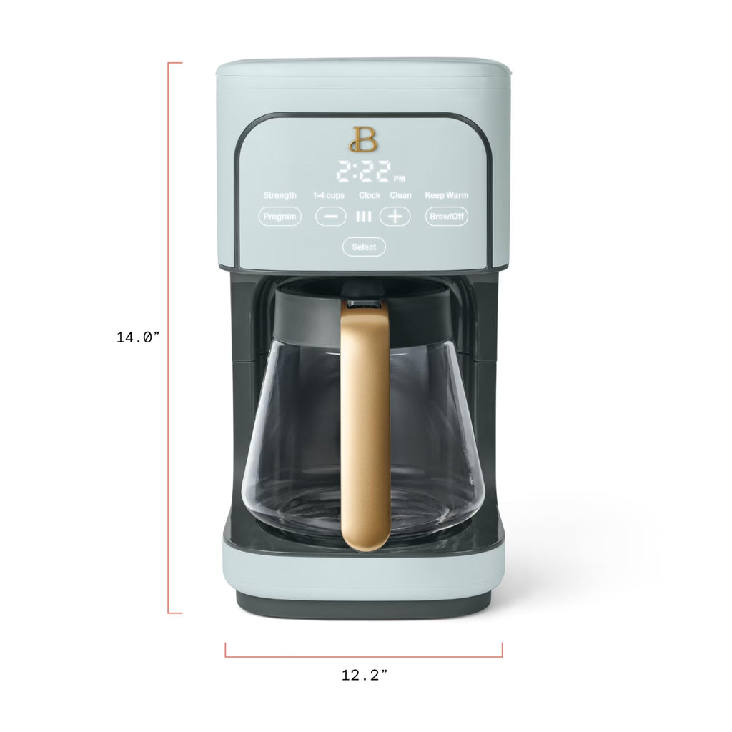 12-Cup Programmable Coffee Maker with Glass Carafe C44836