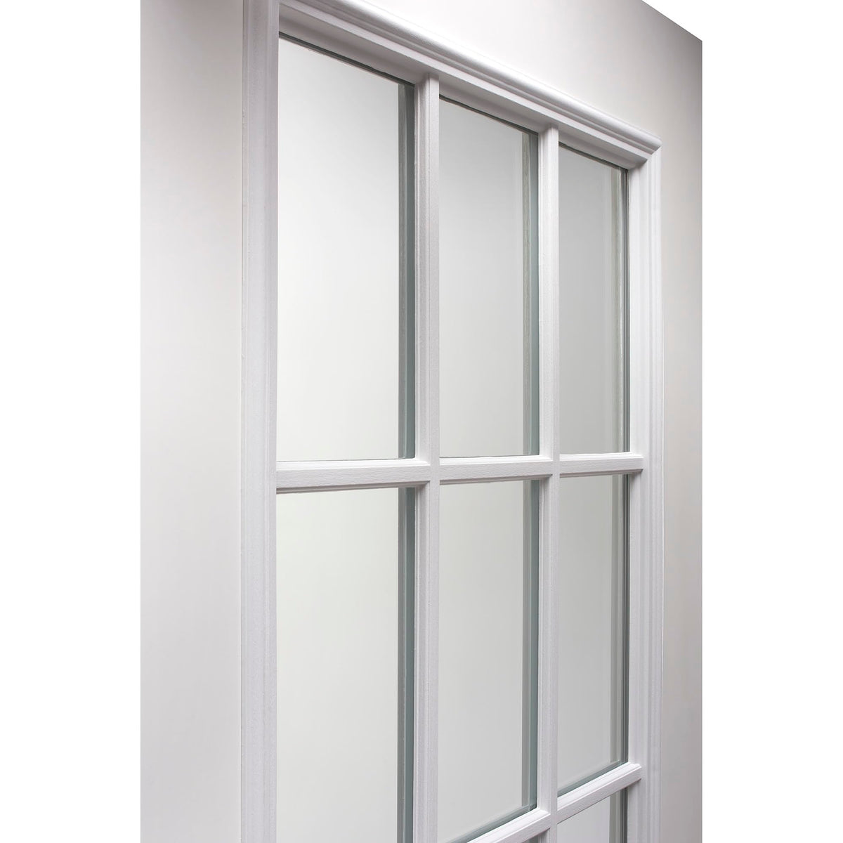 Steel Primed Left Hand In-Swing 15 Lite Clear Glass Front Door Y16982