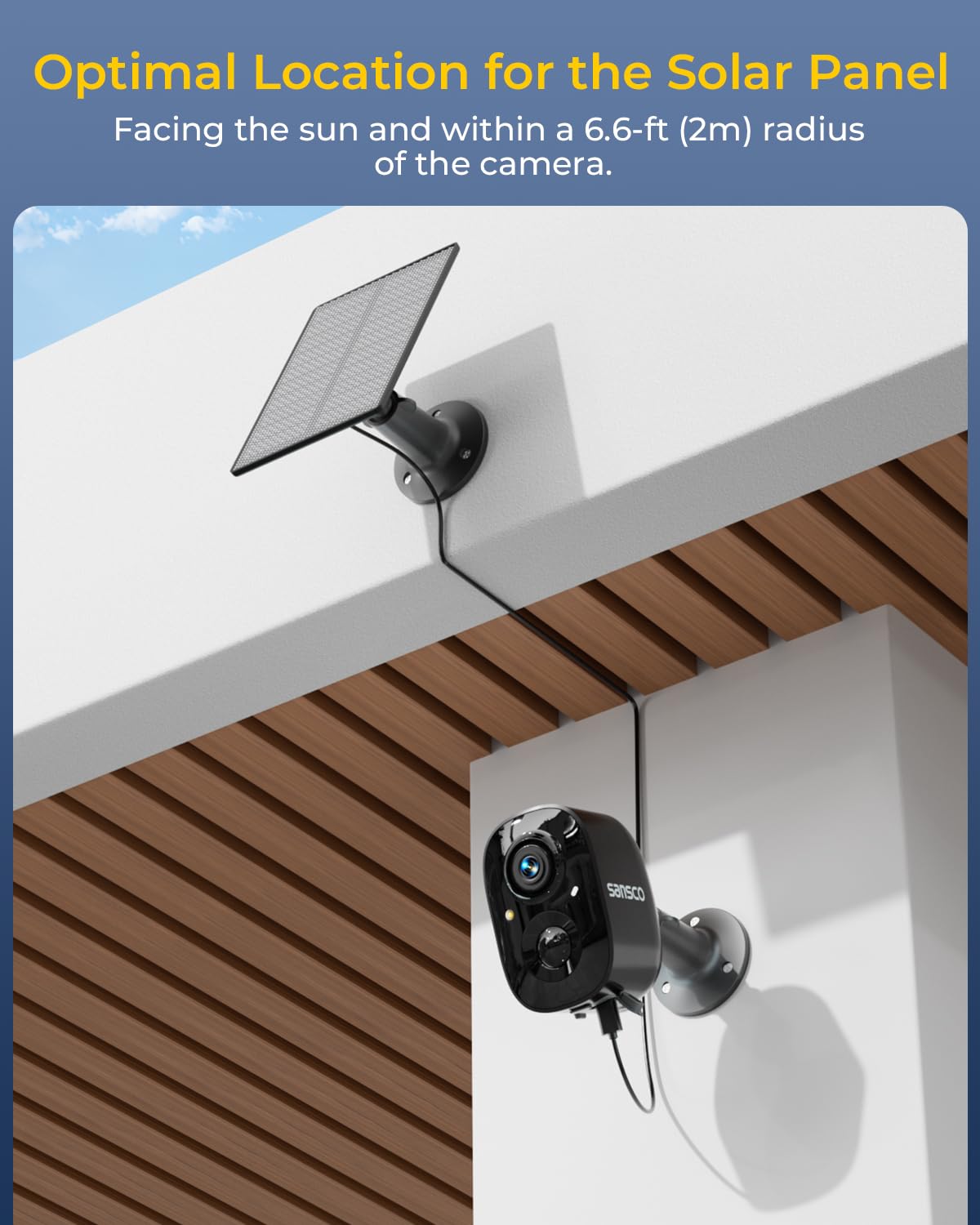 4 Cam Wireless Solar Security Camera System Y54686