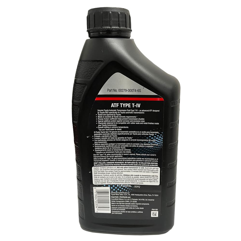 OEM Type-4 Transmission Fluid 4 Quarts I19231