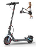 Electric Scooter with Dual Suspension, Solid Tires, Foldable C963651