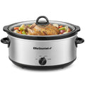 Dishwasher-Safe 7 Qt Stainless Steel Slow Cooker Pot H954