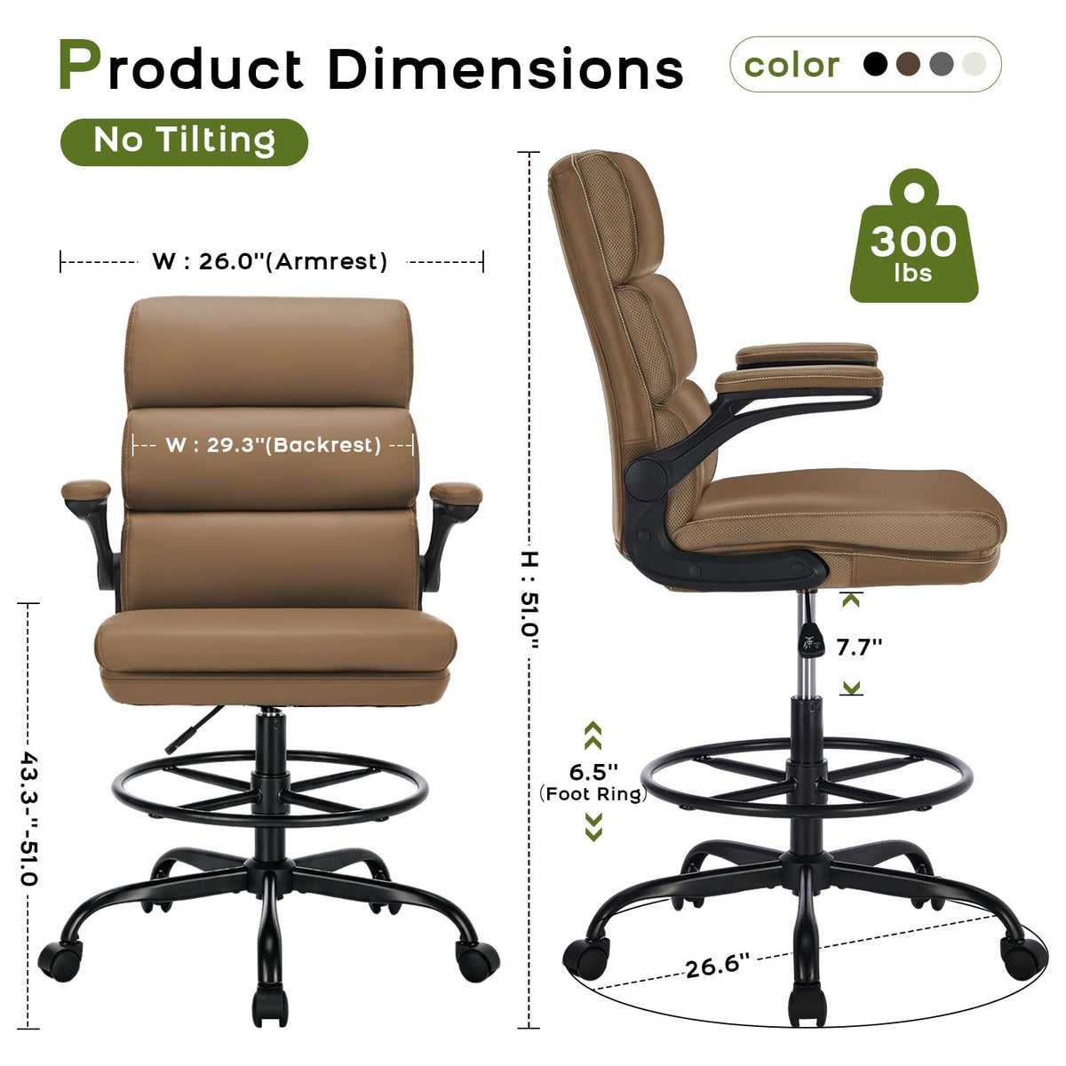 Tall Drafting Chair P544