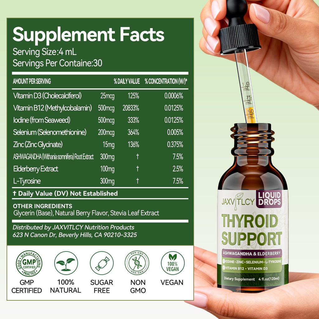 Ashwagandha & Iodine Berry Drops B3771
