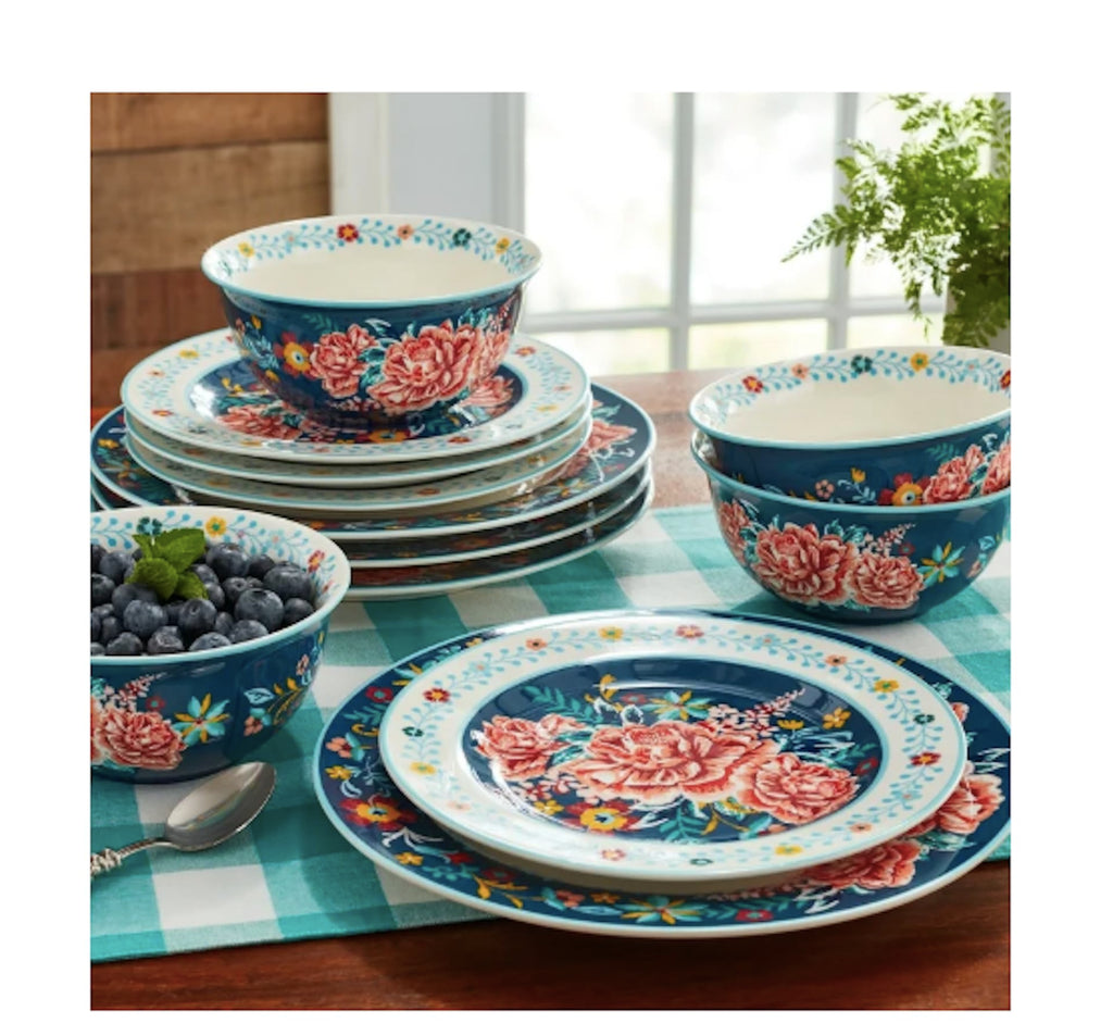 12-Piece Stoneware Dinnerware Set D268171