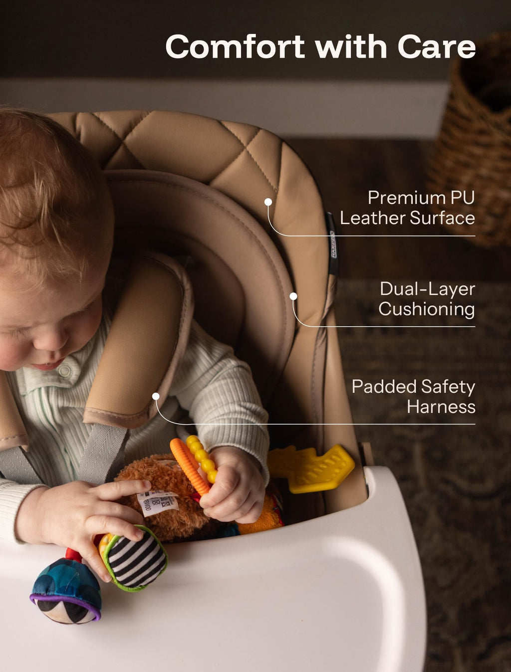 8-in-1 Convertible Baby High Chair J551092