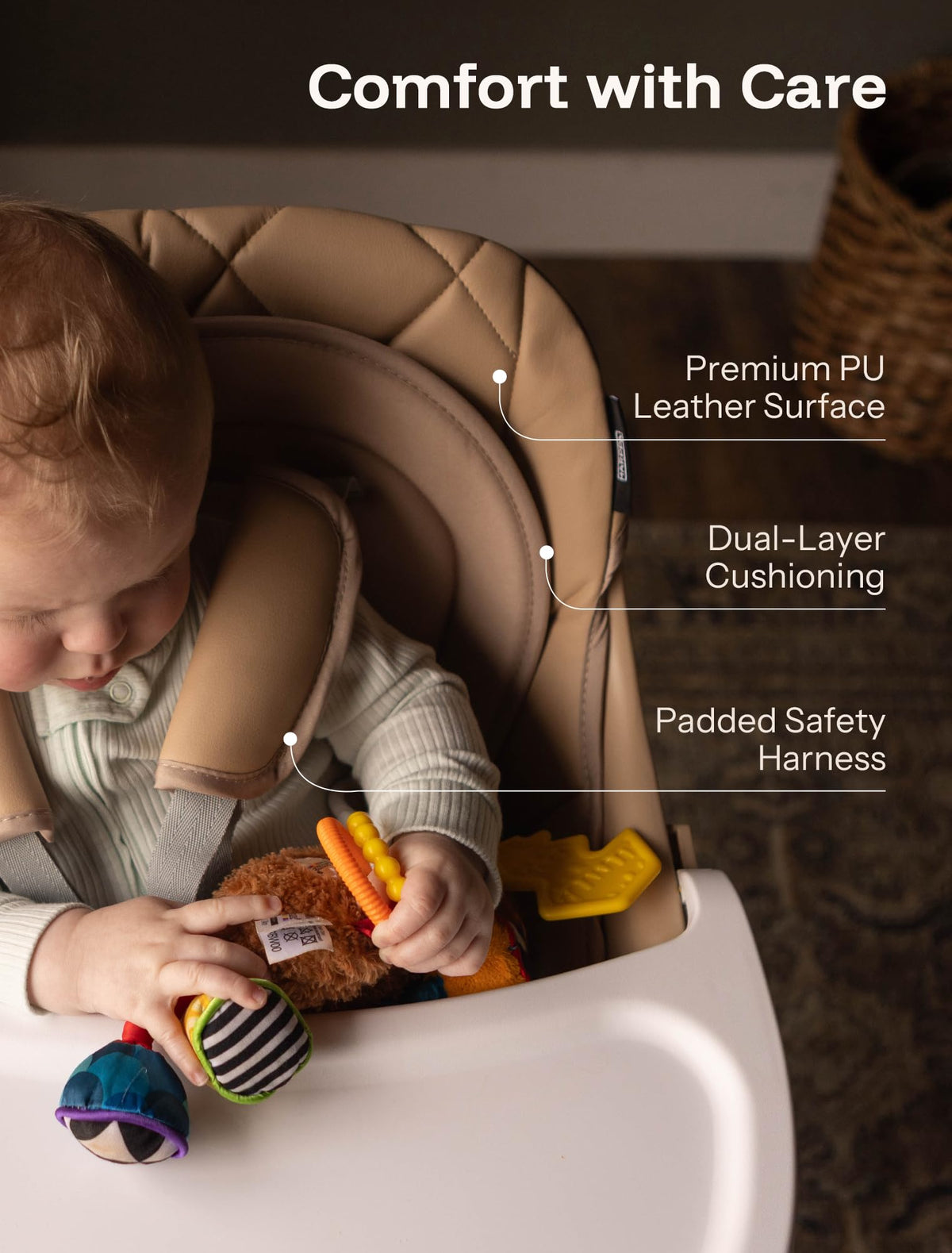 8-in-1 Convertible Baby High Chair J551092