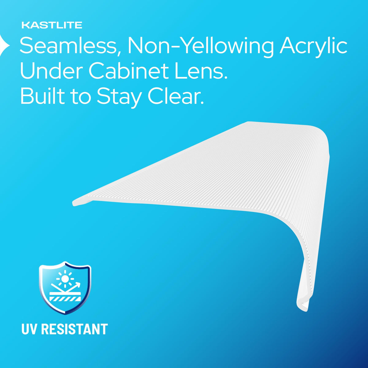 White Acrylic Lens Cover Replacement, 24" L G6683
