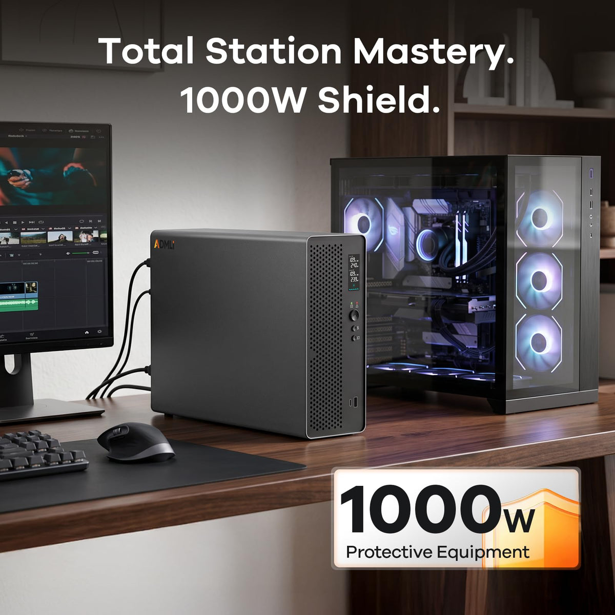1500VA/1000W LiFePO4 UPS Battery Backup E299147