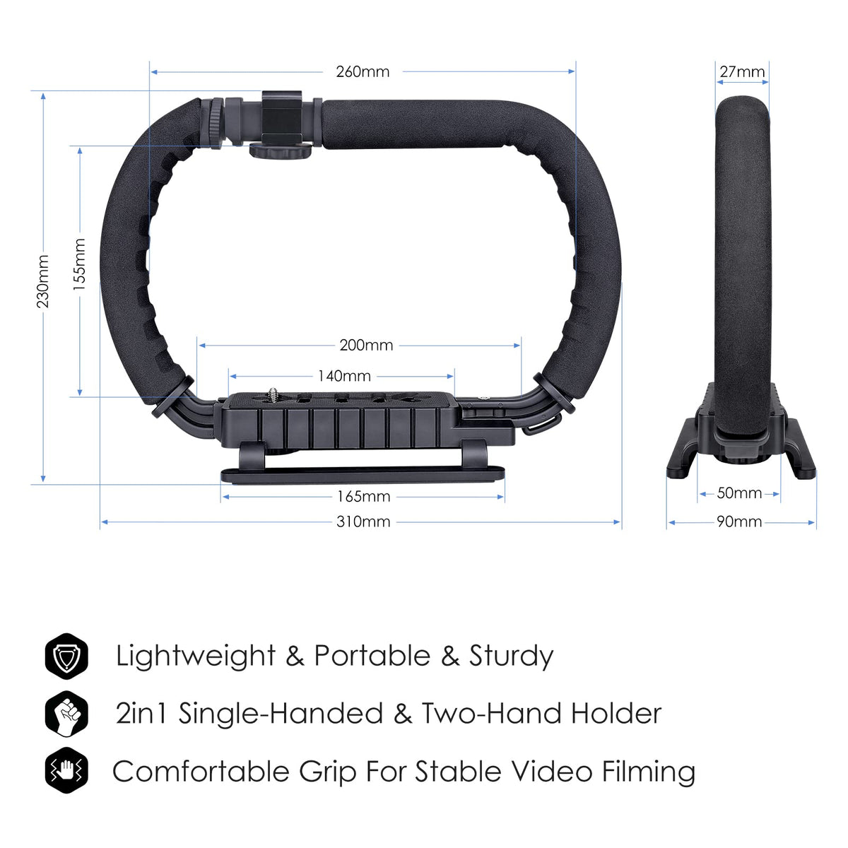 Camera Stabilizer Cage Mount C7626