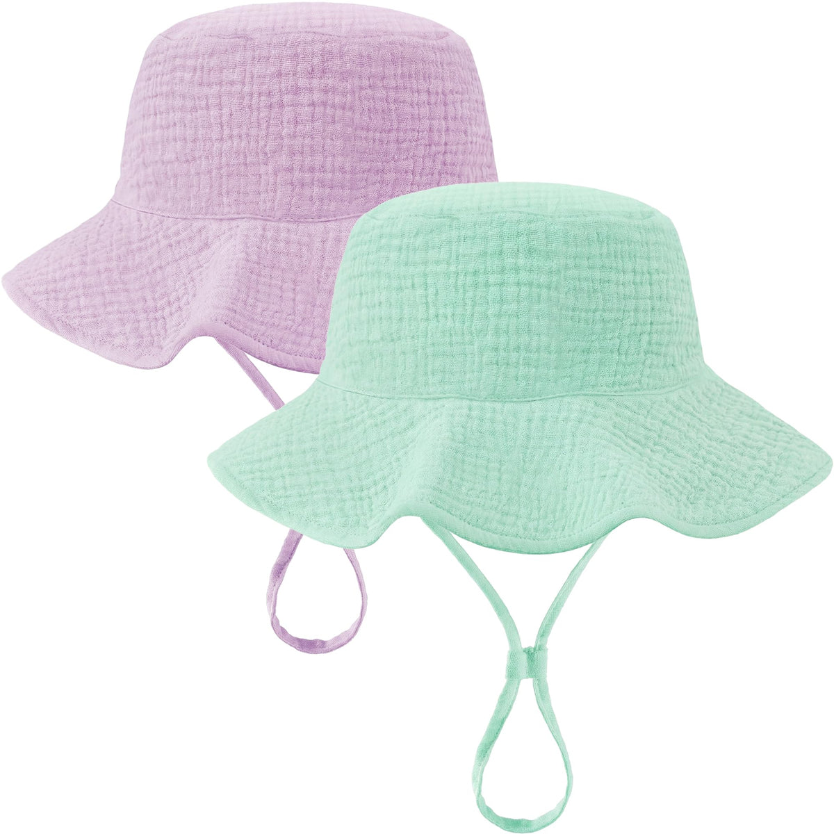 Muslin Baby Sun Hat Bucket Hats W744
