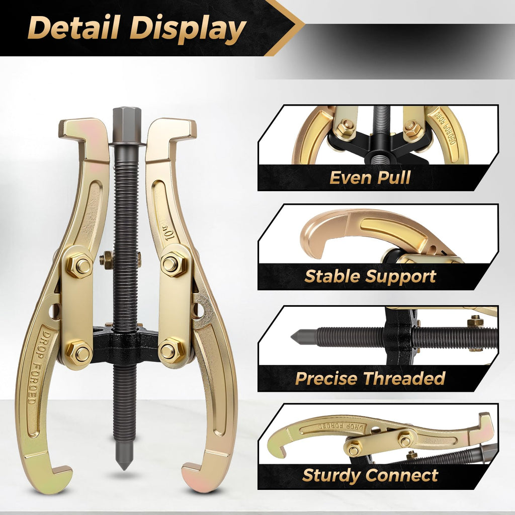 10 Inch 3 Jaw Puller with Reversible Jaws Z24247