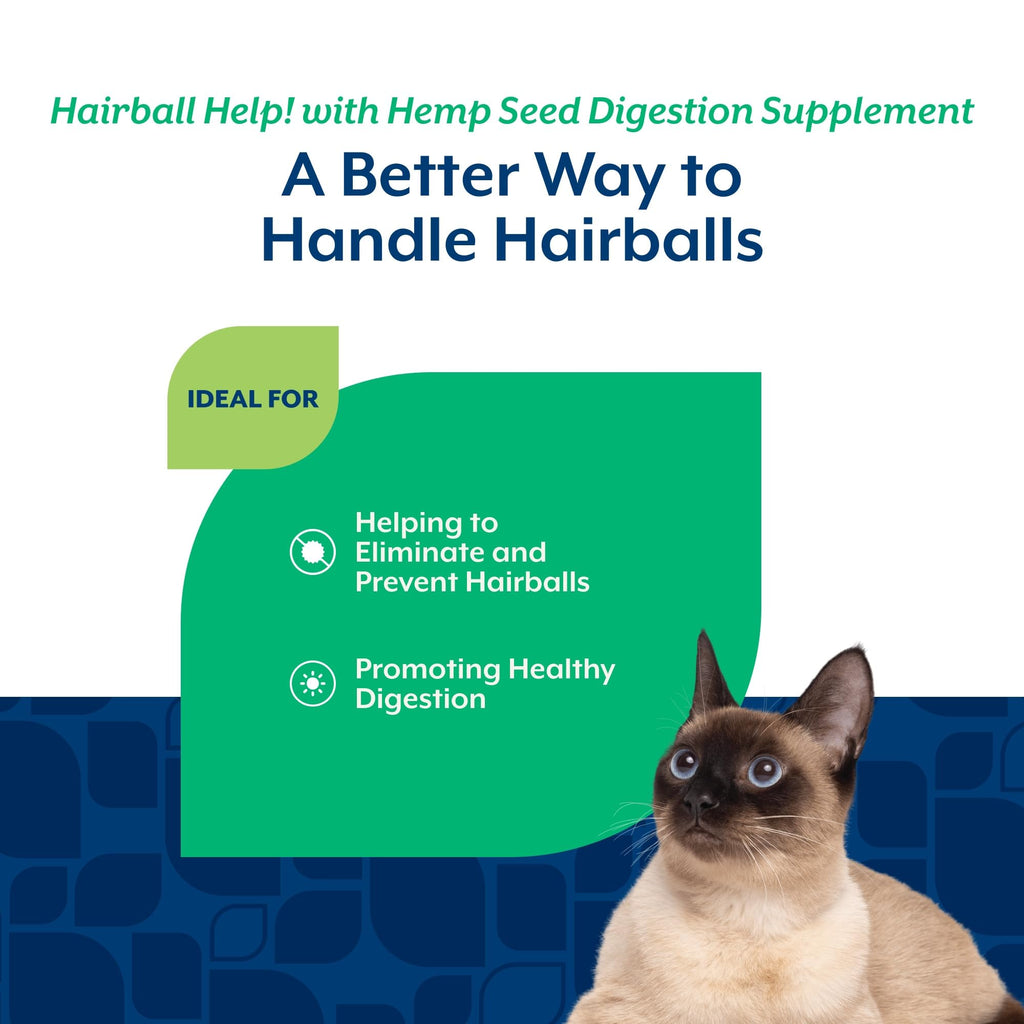 Hemp Hairball Aid Supplement for Cats 60 ct Soft Chews K152662