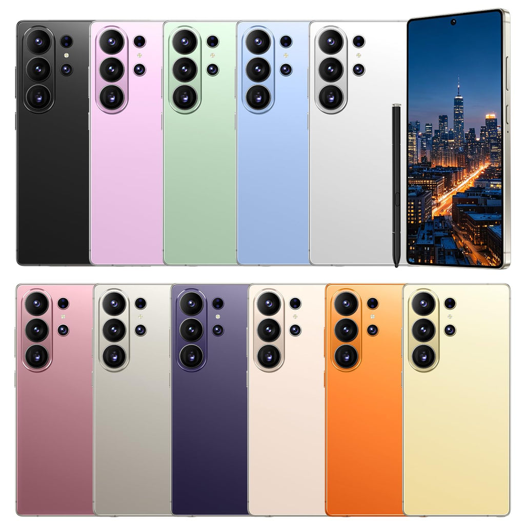 4G Unlocked Smartphone 6.6'' HD Display 4GB+32GB Dual SIM Android 12.0 Black U93310