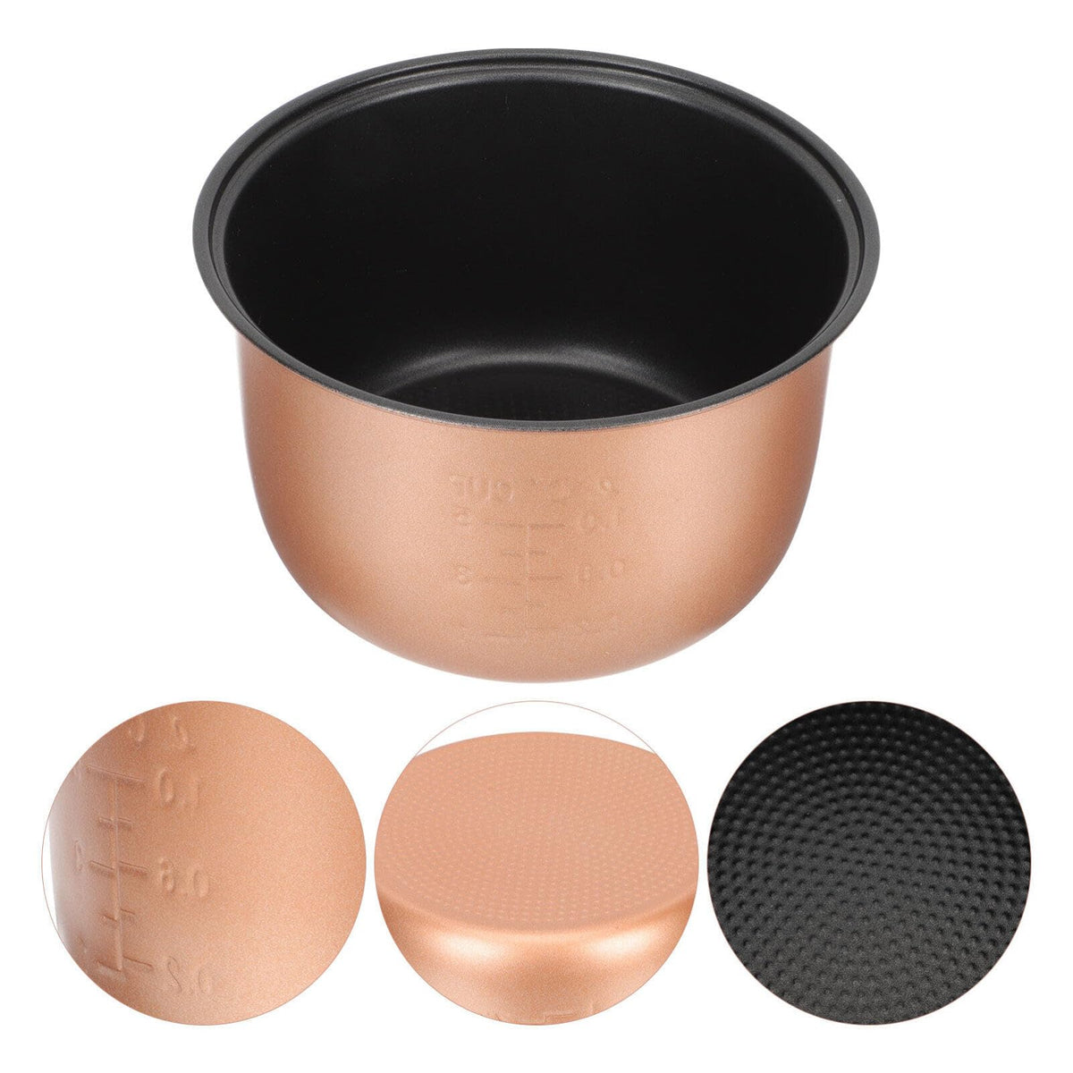 2L Nonstick Aluminum Alloy Rice Cooker Inner Pot O612305