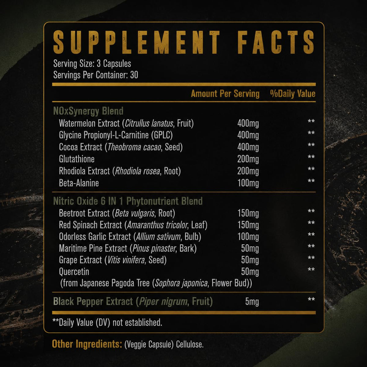 Beet Root Nitric Oxide Supplement 90 Count Z455384