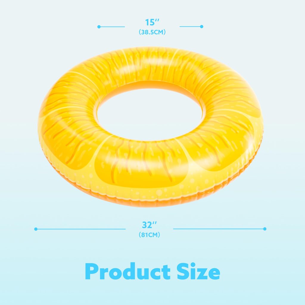 4 Pack Inflatable Pool Floats X40769