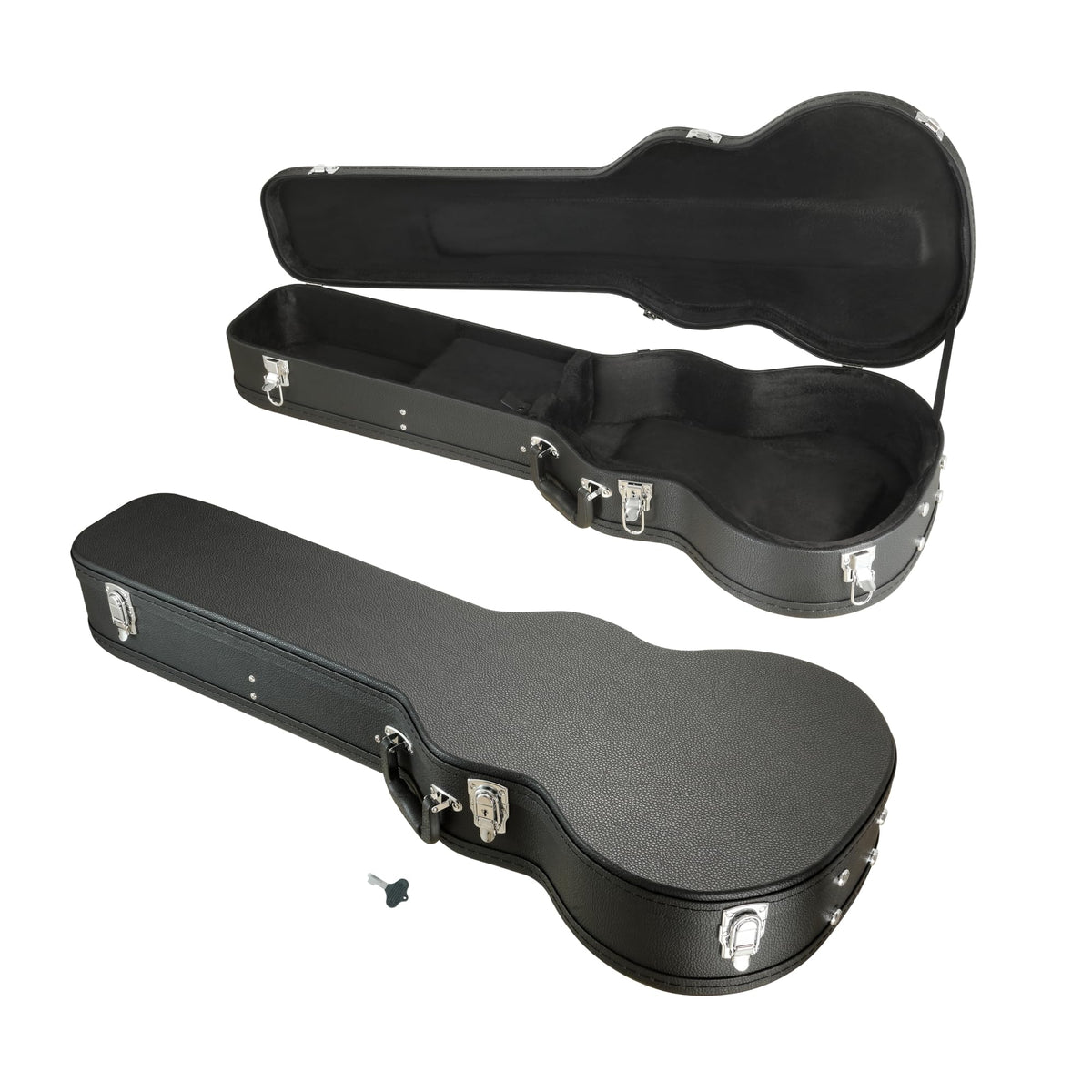 Electric Guitar Case Wooden Hard Shell Case With Lock Q32685
