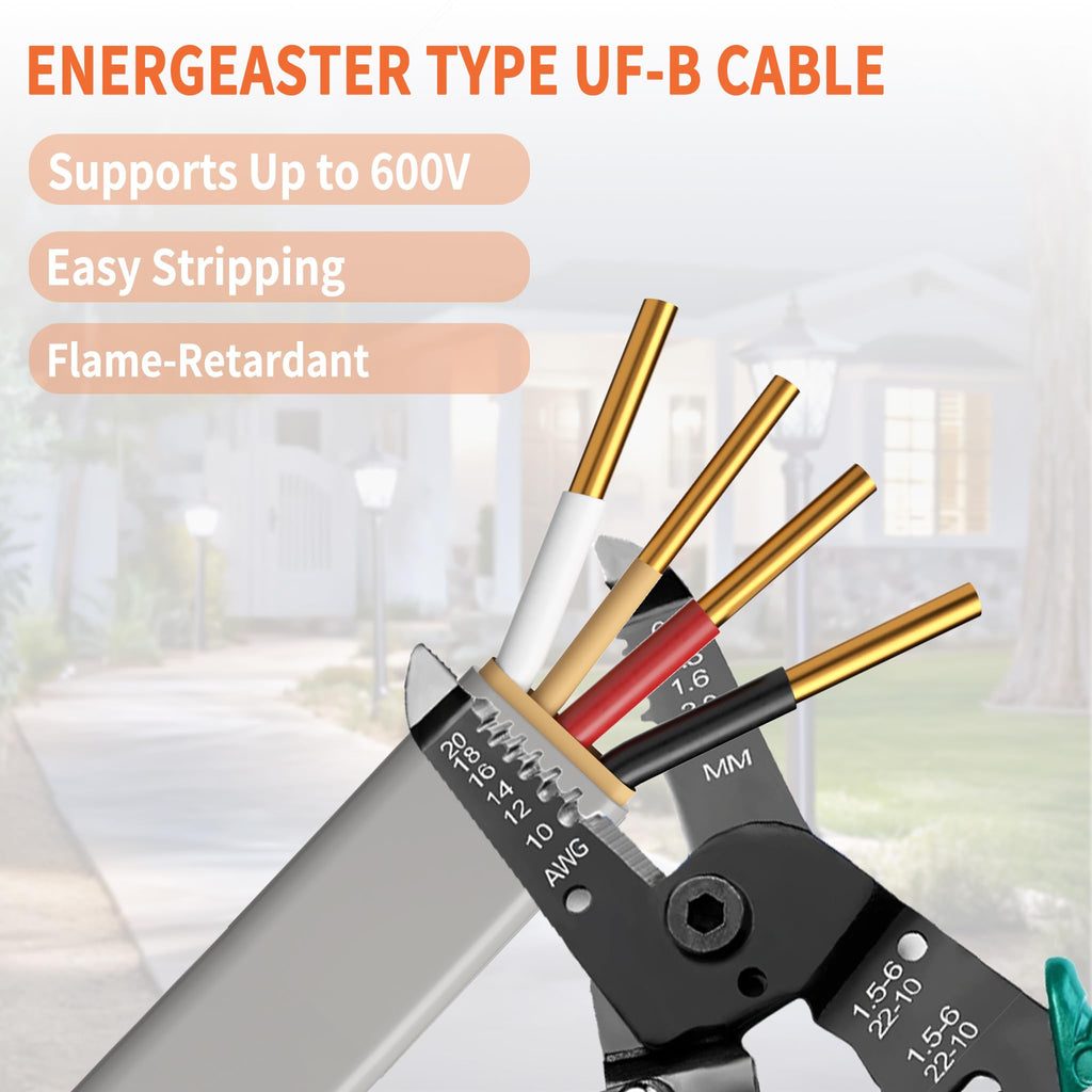 10/3 UF-B 100FT Underground Feeder Cable C152